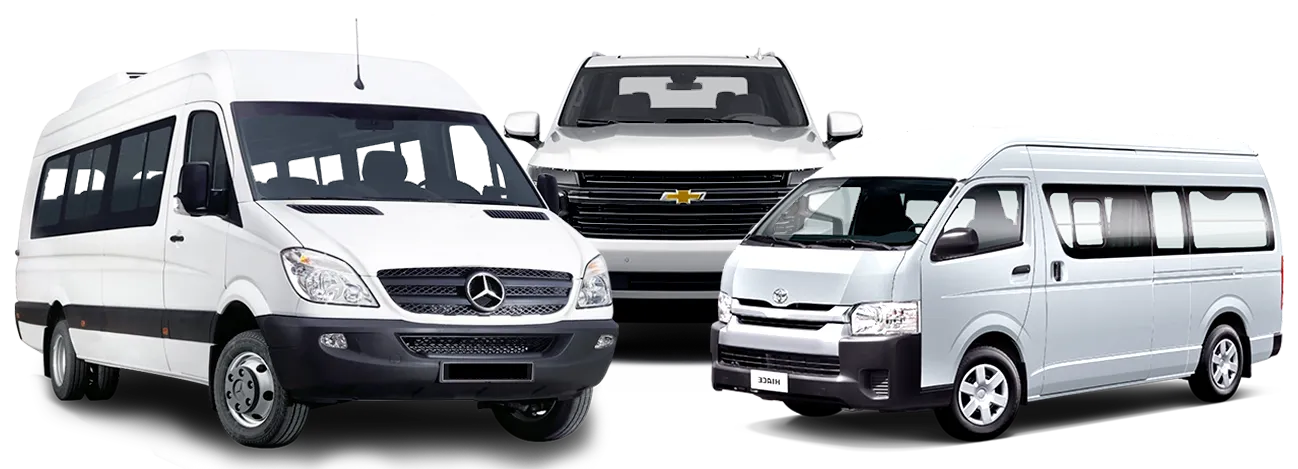 Flotilla SAFE: Mercedes-Benz Sprinter, van Nissan NV350 y SUV para renta en Monterrey